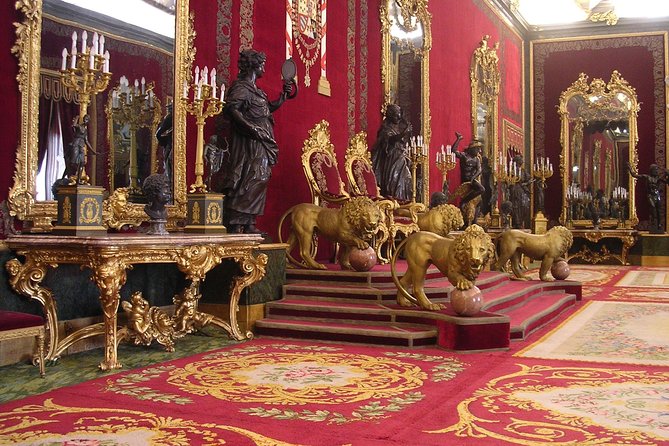Madrid Sightseeing Tour with Royal Palace Skip the Line Ticket - Your Royal Palace Visit: Throne Room, Banqueting Halls, Apartments, and Armory