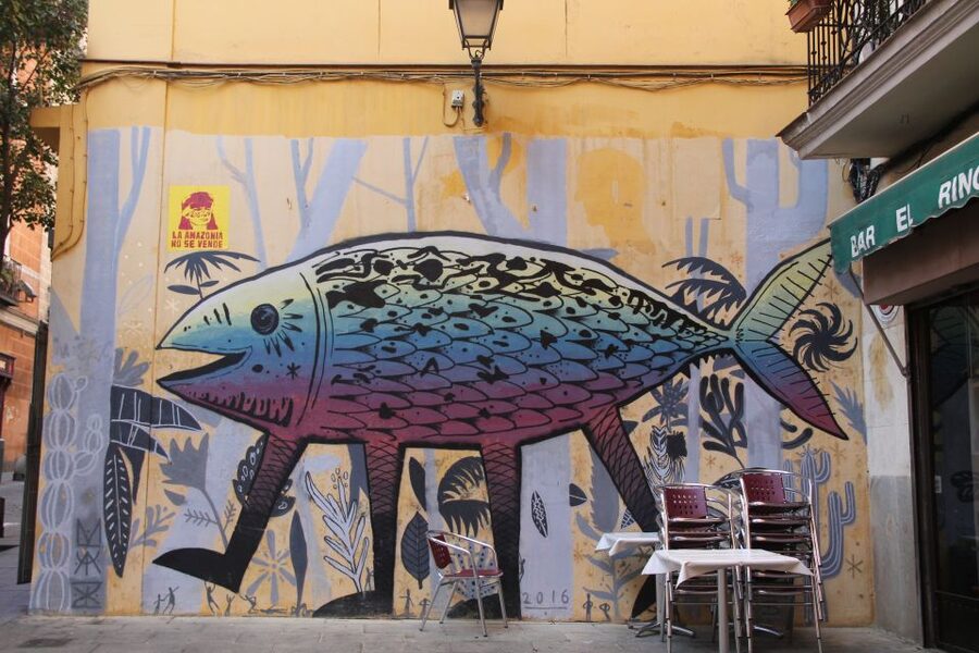 Madrid: Street Art Tour with Local Graffiti Hunter - Reading the maze: Calle Argumosa and Calle de Embajadores