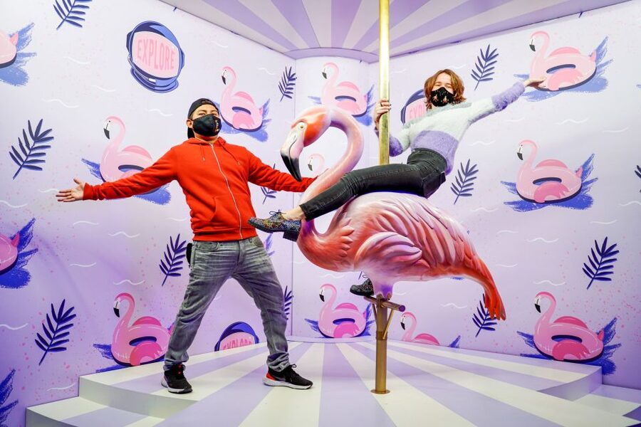 Madrid: Sweet Space Museum Entry Ticket - Candy-floss palm trees and the sensory side