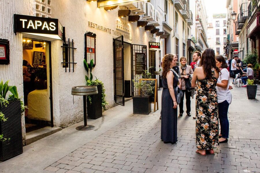 Madrid: Tapas & Wine Tasting Tour with Local Guide - Price and value: $91 for four guided bar stops