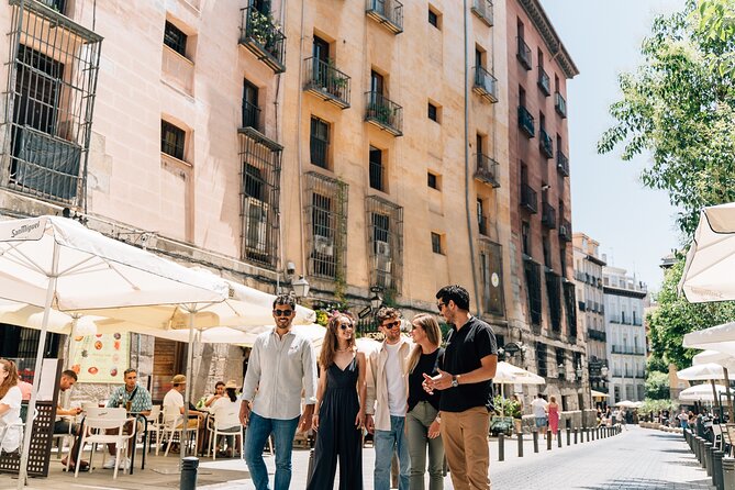 Madrid Tapas & Wine Tour with Rooftop Views and Local Guide - Stop 1: Plaza de San Miguel to La Latina, Cava Baja, and Cuchilleros