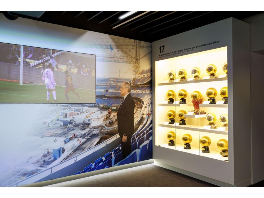 Madrid: Tour Bernabéu Entry Ticket - Trophy Collection Focus, Including a Champions League Moment You Will Notice