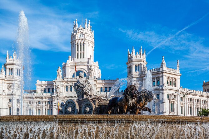 Madrid Walking Tour from Puerta del Sol to Retiro Park - Cibeles Fountain and Palacio de Cibeles, Madrid from the center