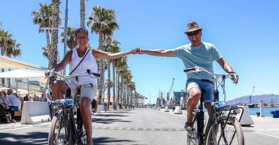 Malaga Bike Tour - Old Town, Marina & Beach - Finding Bike Tours Malaga Near Plaza Poeta Alfonso Canales