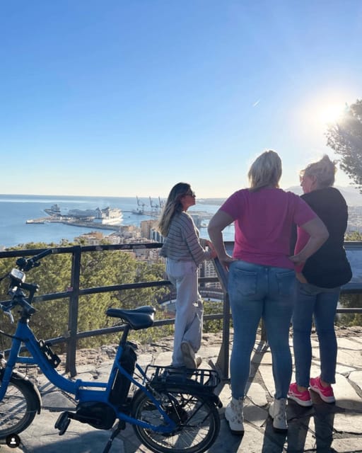 Malaga: Castle Hill and Fisherman Village E-Bike Tour - Riding the beach promenade to Miramar and its Hemmingway link