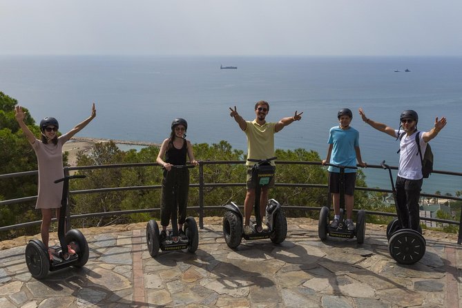Malaga City Tour 2 Hours Monumental Segway Tour - Beach area finish: sea air and a calmer ending