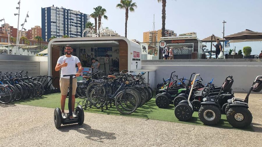 Malaga: Gibralfaro Castle, Bullring and Port Segway Tour - Alcazaba Fortress: Hammudid Walls and a Different Mood
