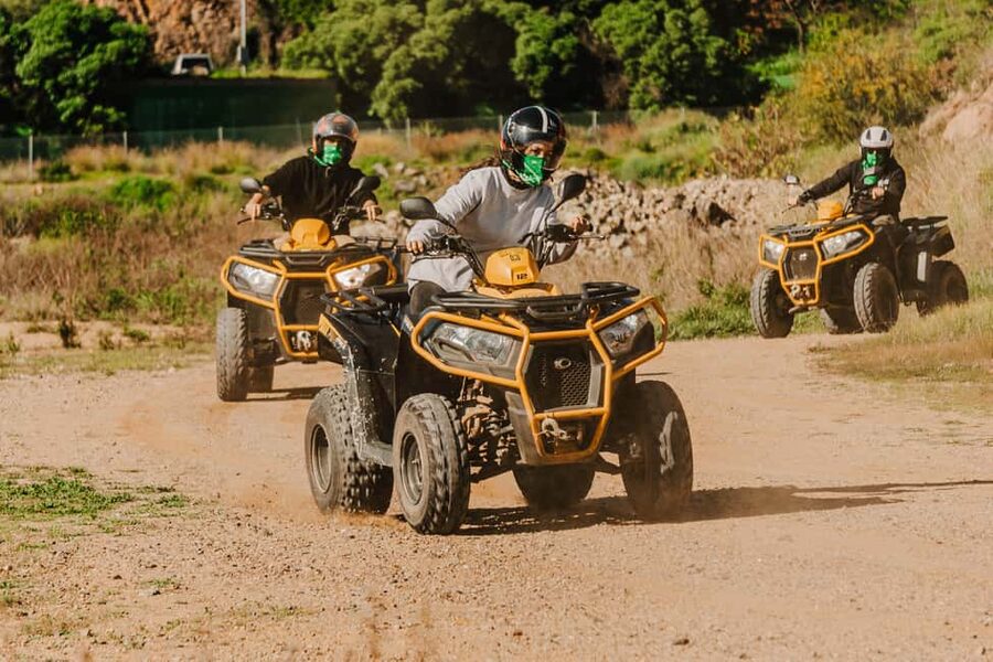 Málaga: Off-Road 2-Hour Tour by 2-Seater Quad in Mijas - How the 2-seater quad works for couples, friends, and groups