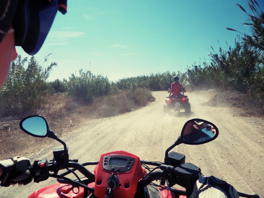 Málaga: Off-Road 2-Seater Quad Tour through Land and River - Tarajal and the Málaga Airport Plane-Spotting Moment
