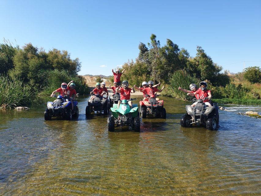 Málaga: Off-Road 2-Seater Quad Tour through Land and River - Photo Stops, Post-Ride Dust, and What to Wear