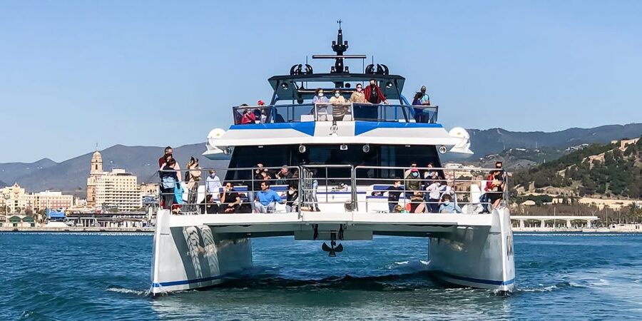 Málaga: Scenic Catamaran Cruise - Inside a 24-Meter Catamaran: Nets, Shade, and Room to Breathe