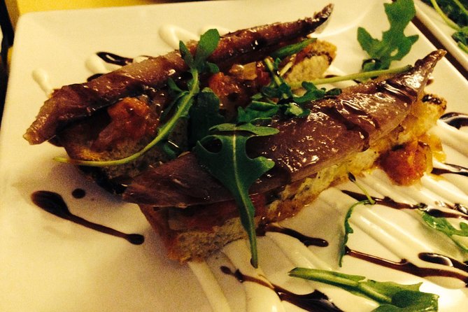 Malaga Tapas and Wine Tour - Stop 2: Calle Larios, seafood, bread, and beer moments