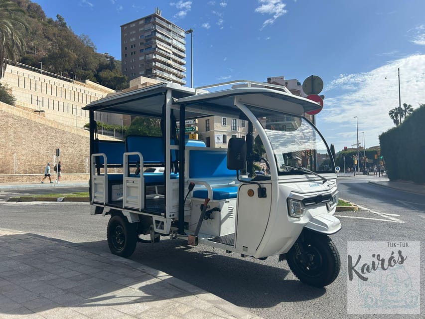 Malaga: Tuk tuk tour - Starting points: Farola vs La Malagueta, and how to choose