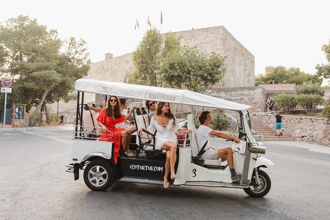 Malaga Welcome Tour with Local Guide in Eco Tuk Tuk Private - Eco Tuk Tuk Setup, What It Feels Like in Real Life