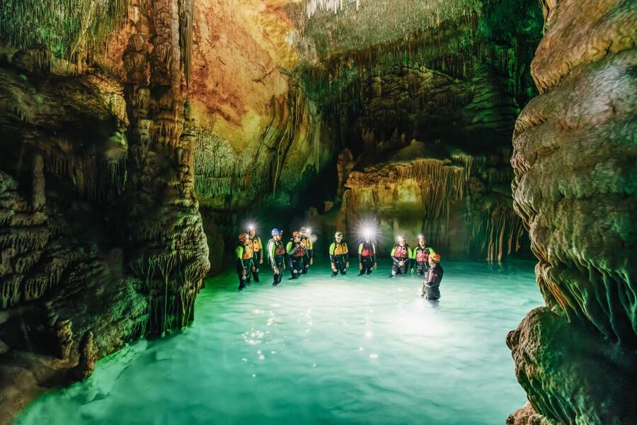 Mallorca: Cova des Coloms Caving Trip with Hotel Transfer - Swim to the cave: how the 300-meter sea part works