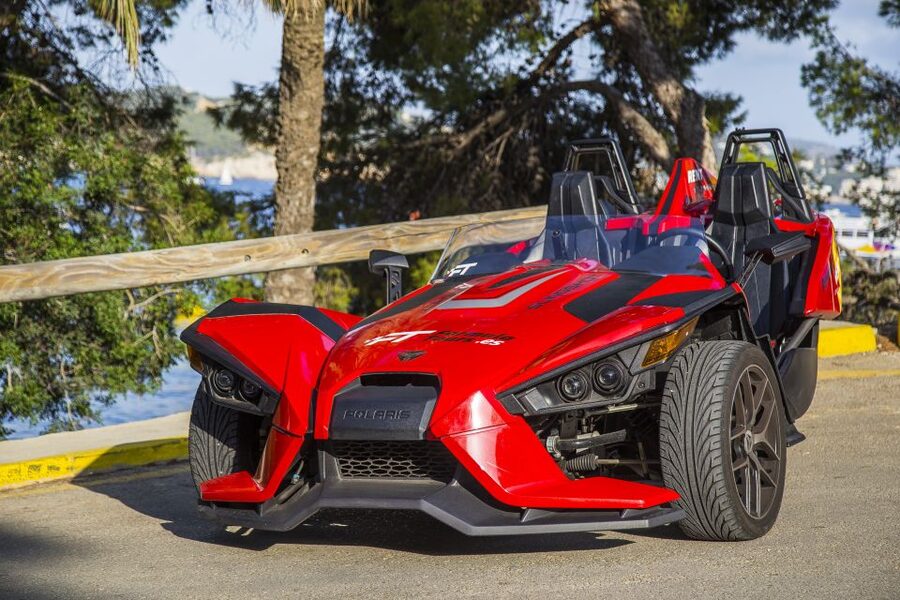Mallorca: Formula Car Tour - Banyalbufar and Estellencs viewpoints from the driver seat