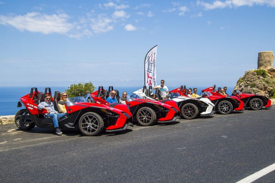 Mallorca: Formula Car Tour - From Paguera to Malgratz: the first driving chapter