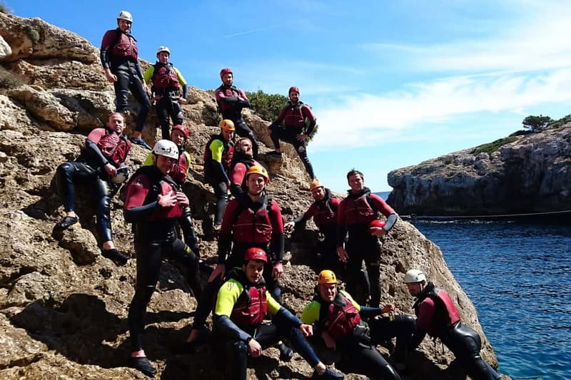 Mallorca Half-Day Coasteering Experience - Abseiling Toward the Water: The Signature Finale