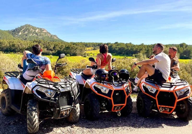 Mallorca: Quad Bike Tour, Snorkeling, and Cliff Jumping - Cliff jumping: 6 to 10 meters, with a real adrenaline moment