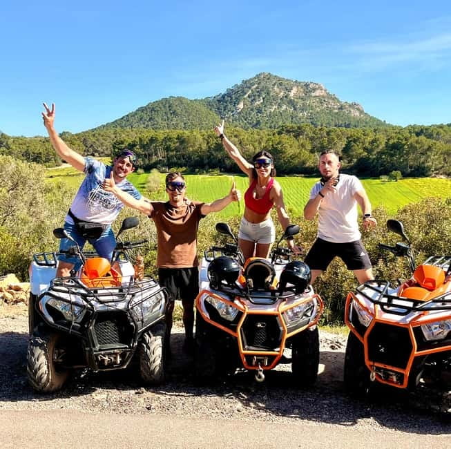 Mallorca: Quad Bike Tour, Snorkeling, and Cliff Jumping - The bay stop: snorkeling and swimming in a Mediterranean cove