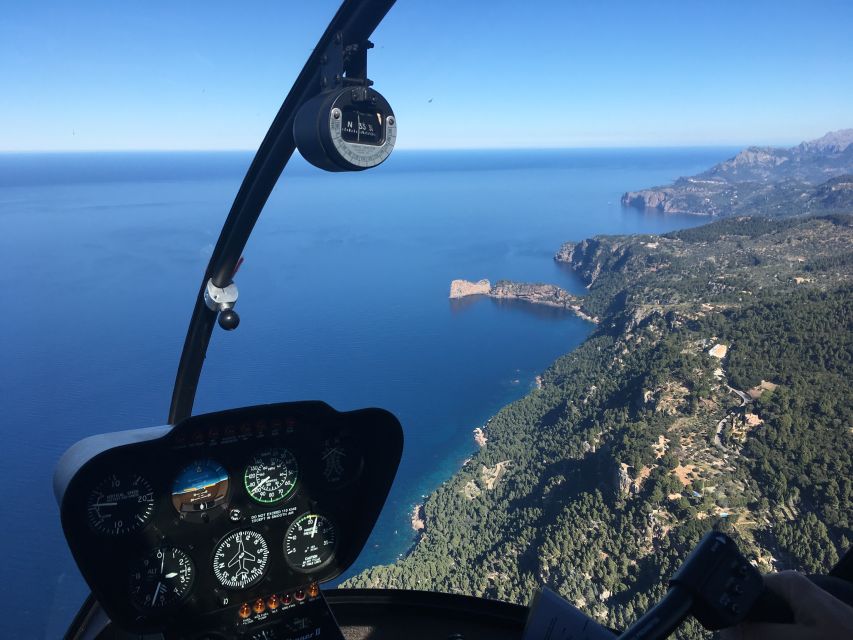 Mallorca: Scenic Helicopter Tour Experience - What you actually see from above: Palma, Tramuntana, Sa Calobra