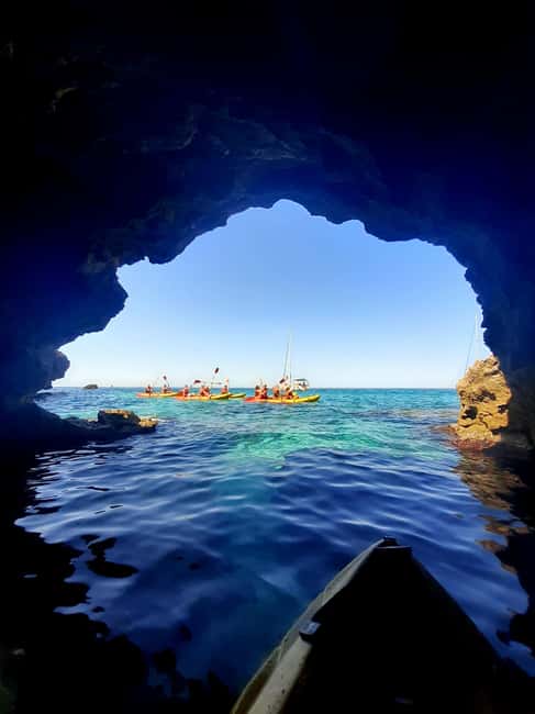 Mallorca: Sea Cave Kayaking Tour with Snorkeling and a Snack - Getting on the water: meeting point, gear, and first paddling lesson
