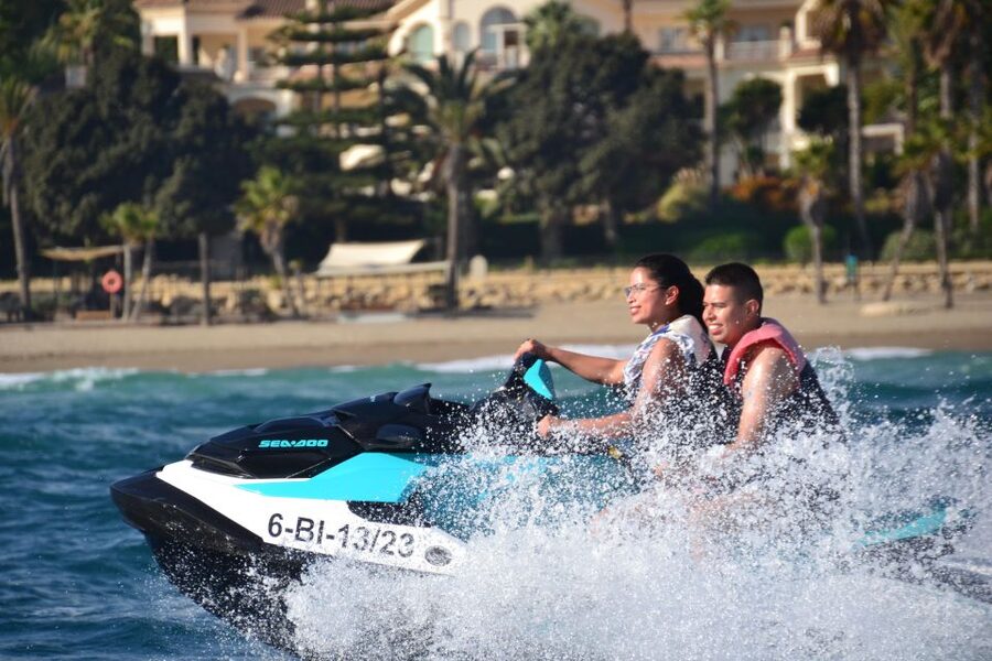 Marbella: Jet Ski at the Golden Mile - Where You Start: Puerto Deportivo de Marbella to Puente Romano Beach