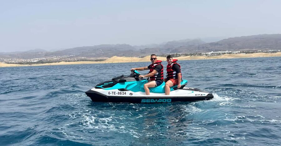 Maspalomas: Jet Ski Tour with Hotel Transfer - Safety and Instructor Energy, From Marcos to Christina