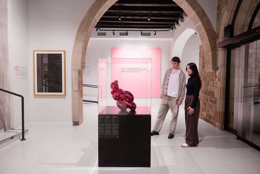 Moco Museum Barcelona Banksy & More - The information layer: plaques and the audio guide reality