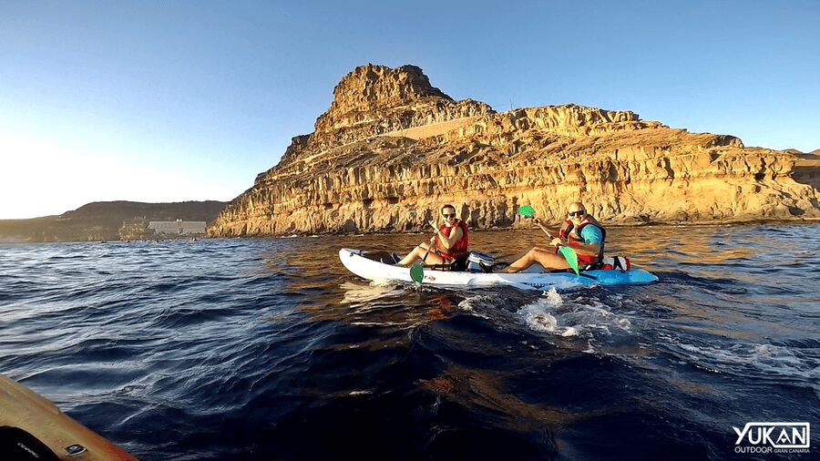 Mogán: Guided Kayak to Caves and Snorkeling Tour - Key highlights you will feel