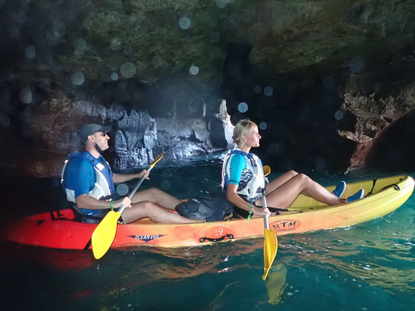 Mogán: Guided Kayak to Caves and Snorkeling Tour - Optional Cliff Jumping: The Adrenaline Button