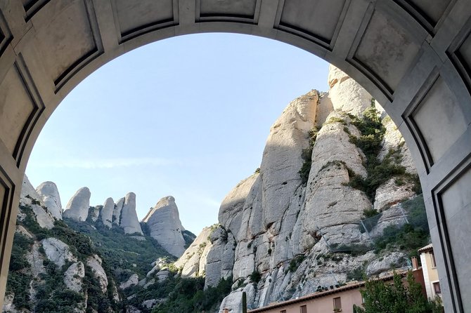 Montserrat Hiking Experience & Monastery Premium Small Group Tour - The drive and first look at Montserrat’s rock world