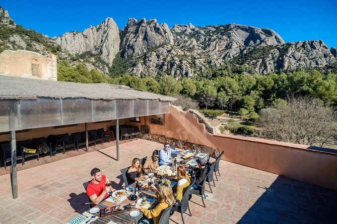 Montserrat Lunch & Wine at Farmhouse Small Group from Barcelona - Farmers Market Time at the Abbey Area