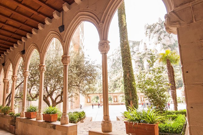 Montserrat with Black Madonna & Medieval Winery with Tapas/Lunch - Montserrat monastery in the clouds, then a 10th-century winery castle
