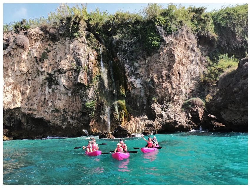 Nerja: Cliffs of Maro-Cerro Gordo Guided Kayak Tour - Safety and Support Boats: How They Reduce Stress