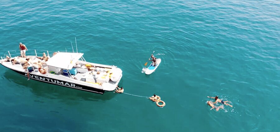 Nerja: Maro Waterfall Boat Trip with Paddleboarding & Drink - The coast drive: Maro-Cerro Gordo cliffs, snorkeling, and the Balcón de Europa