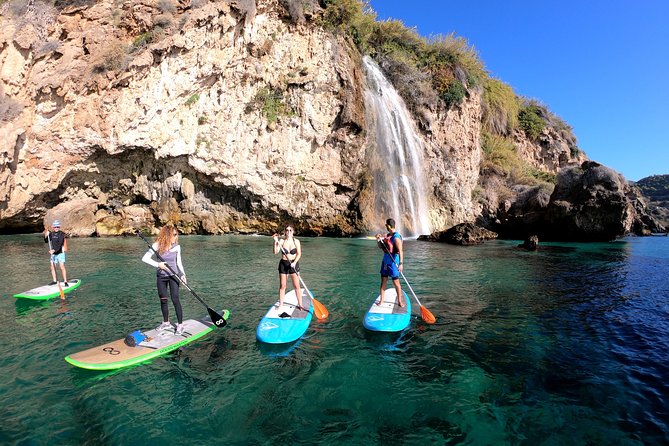 Paddle Surf Route Cliffs Nerja and Cascada de Maro + Snorkel - Free GoPro photos and videos: a smarter way to remember this coast