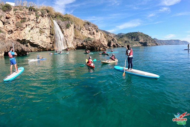 Paddle Surf Route Cliffs Nerja and Cascada de Maro + Snorkel - Price, group size, and who this is best for