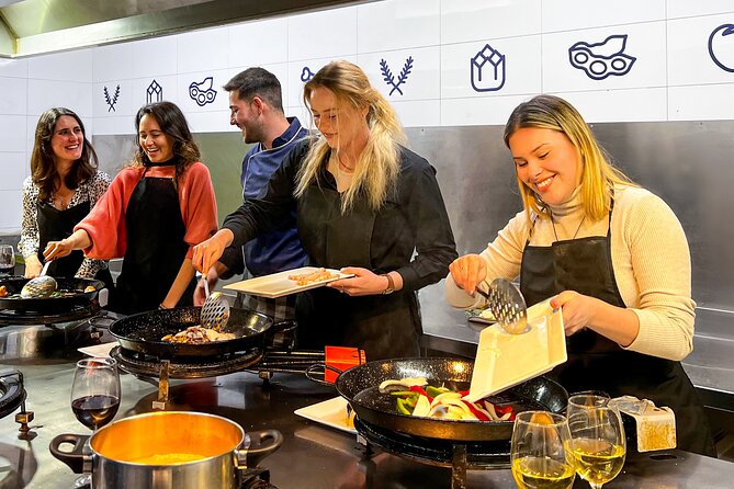 Paella Cooking Class, Wine Tasting & Central Market in Valencia - Paella cooking in Valencia feels different because you shop like locals