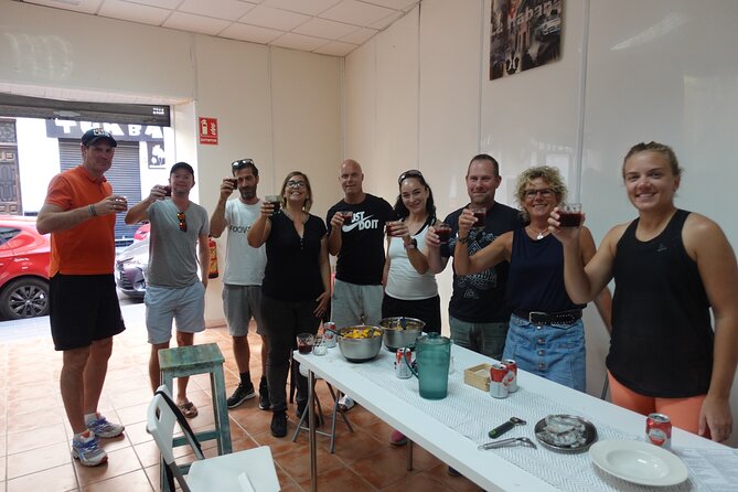 Paella & Sangria Class with Tapas and Market Visit - Choosing seafood, meat, or vegetarian paella