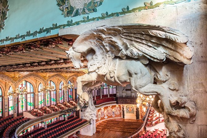 Palau de la Musica Catalana Guided Tour - Rehearsal Hall first, then a 15-minute history film