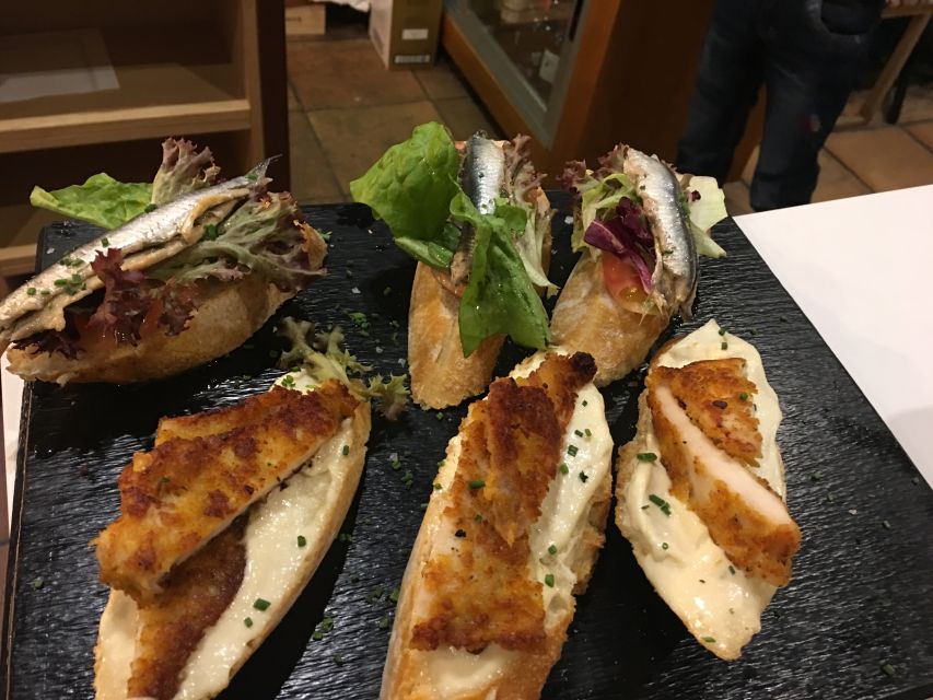 Palma: Culinary Tapas Tour of the Old Town - The First Food Stop: Three Pinchos to Get You Ready