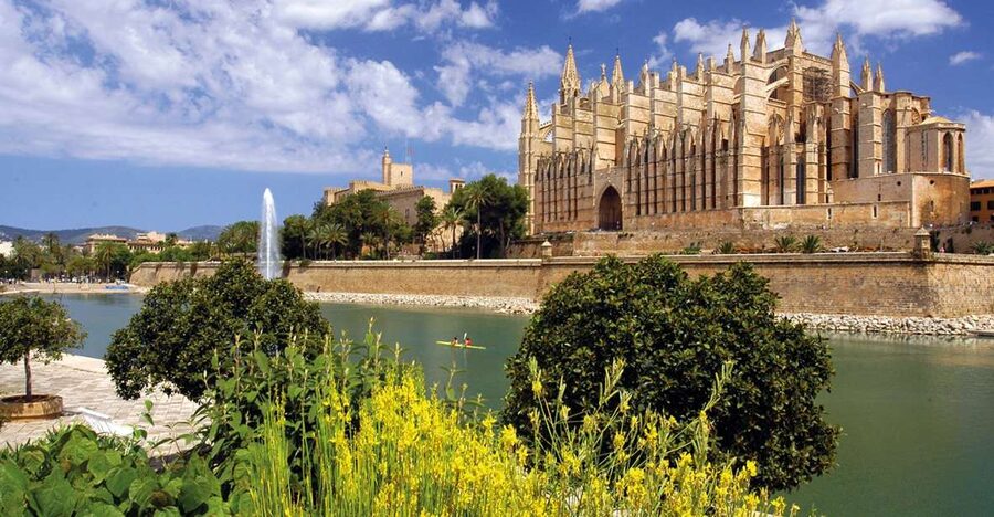 Palma de Mallorca: City Walking Tour with The Cathedral - Timing, crowds, and hearing your guide in the real world