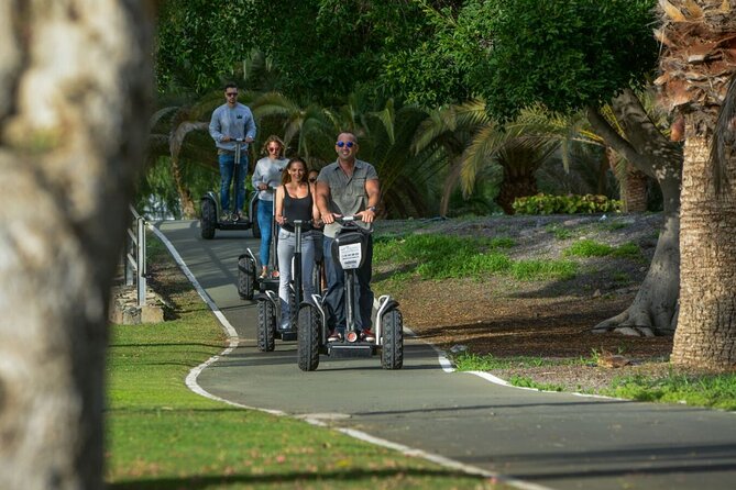 Panoramic Segway Tour - Stop 2: El Faro de Maspalomas breakwater views, plus a water reset