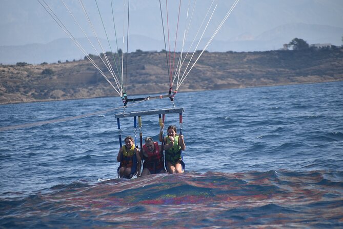 Parasailing in Alicante - Getting on the Boat at Marina Deportiva: Where the Fun Starts