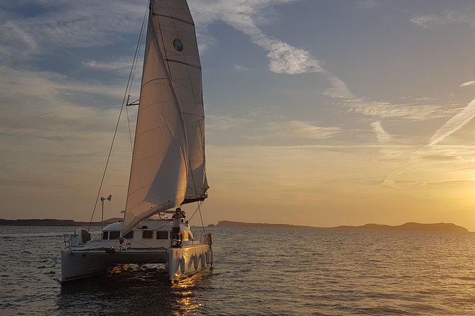 Private Catamaran Beach Hopping in Ibiza - Es Vedra View Time and Cala d’Hort Beach Stops