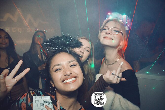 Pub Crawl Madrid by Mad Party Crew - Stop-by-stop night plan, what to expect at each venue