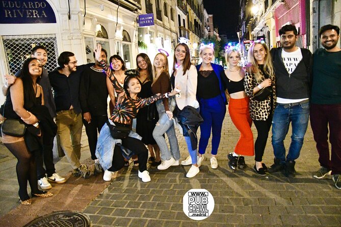 Pub Crawl Madrid by Mad Party Crew - The group size and social scene: great for meeting people, sometimes crowded