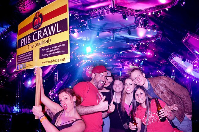 Pub Crawl Madrid-The Original since 2005-Shots-Fun-Clubs-Dance - Entering the Madrid night: how this crawl really works