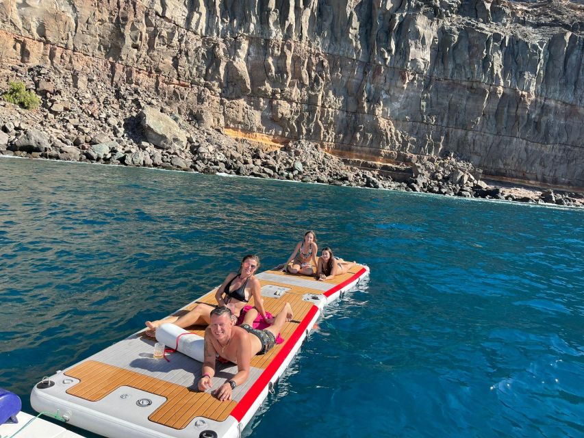 Puerto Rico, Gran Canaria: Boat Tour with Tapas and Drinks - Snorkeling and Paddleboarding, With the Crew Doing the Coaching